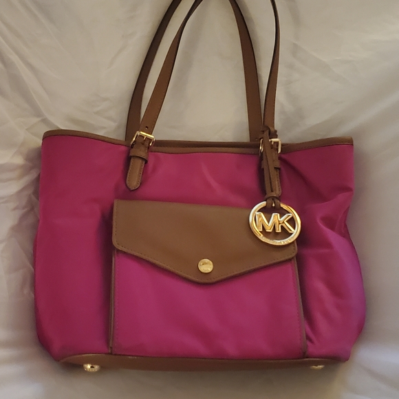 KORS Michael Kors Handbags - Michael Kors Magenta Tote